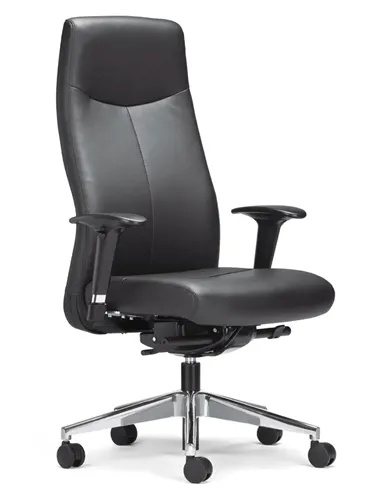 Кресло ROVO XL 5910A для руководителя, кожаное