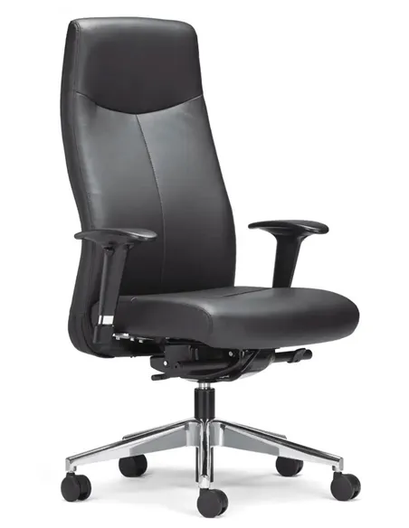 Кресло ROVO XL 5910A для руководителя, кожаное