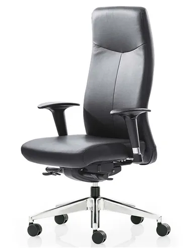 Кресло ROVO XL 5910A для руководителя, кожаное