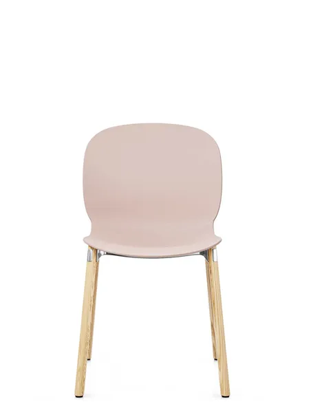 Крісло PROFIM NOOR WOODEN LEGS 6080 ROSE, NATURAL ASH
