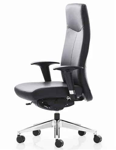 Кресло ROVO XL 5910A для руководителя, кожаное