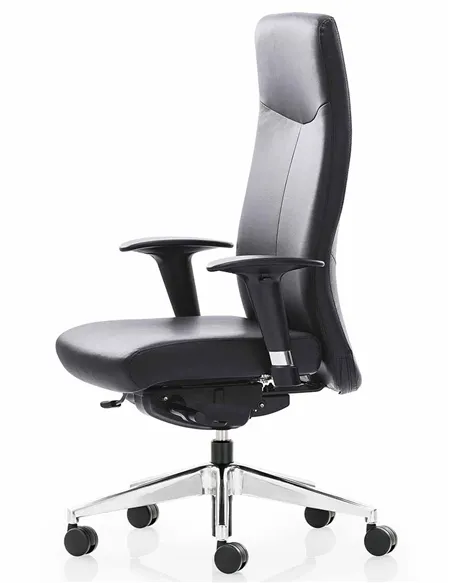 Кресло ROVO XL 5910A для руководителя, кожаное