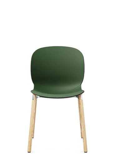 Кресло PROFIM NOOR WOODEN LEGS 6080 FOREST, NATURAL ASH