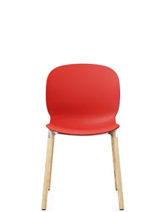 Крісло PROFIM NOOR WOODEN LEGS 6080 POPPY, NATURAL ASH
