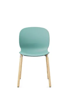 Крісло PROFIM NOOR WOODEN LEGS 6080 SEA GREEN, NATURAL ASH