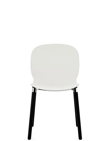 Крісло PROFIM NOOR WOODEN LEGS 6080 VANILLA, DARK ASH