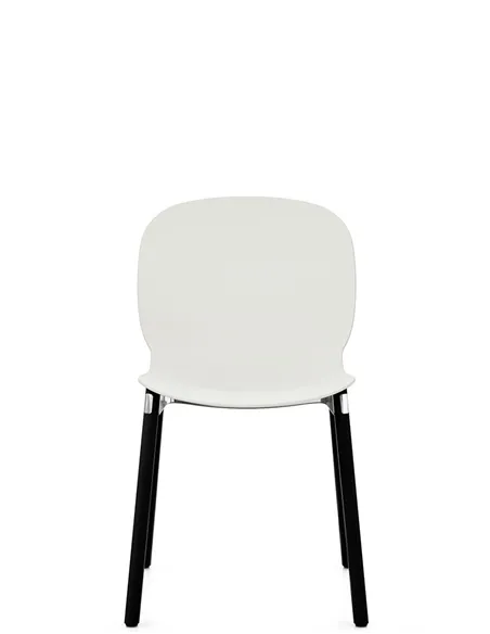 Крісло PROFIM NOOR WOODEN LEGS 6080 VANILLA, DARK ASH