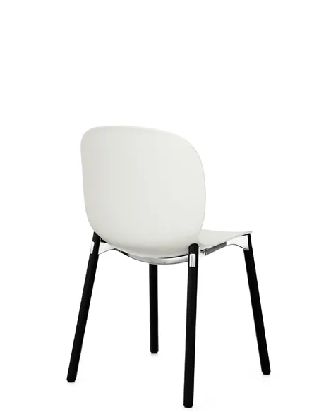 Крісло PROFIM NOOR WOODEN LEGS 6080 VANILLA, DARK ASH
