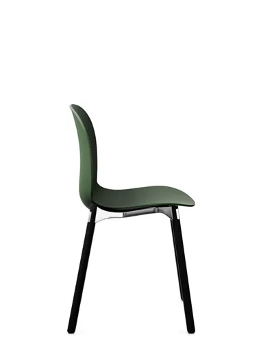 Крісло PROFIM NOOR WOODEN LEGS 6080 FOREST, DARK ASH