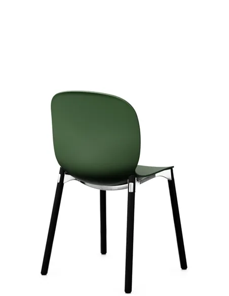 Крісло PROFIM NOOR WOODEN LEGS 6080 FOREST, DARK ASH