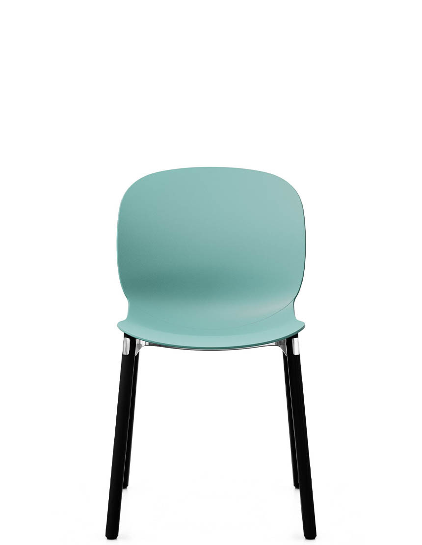 Крісло PROFIM NOOR WOODEN LEGS 6080 SEA GREEN, DARK ASH