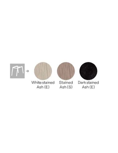 Крісло PROFIM NOOR WOODEN LEGS 6080 SEA GREEN, DARK ASH