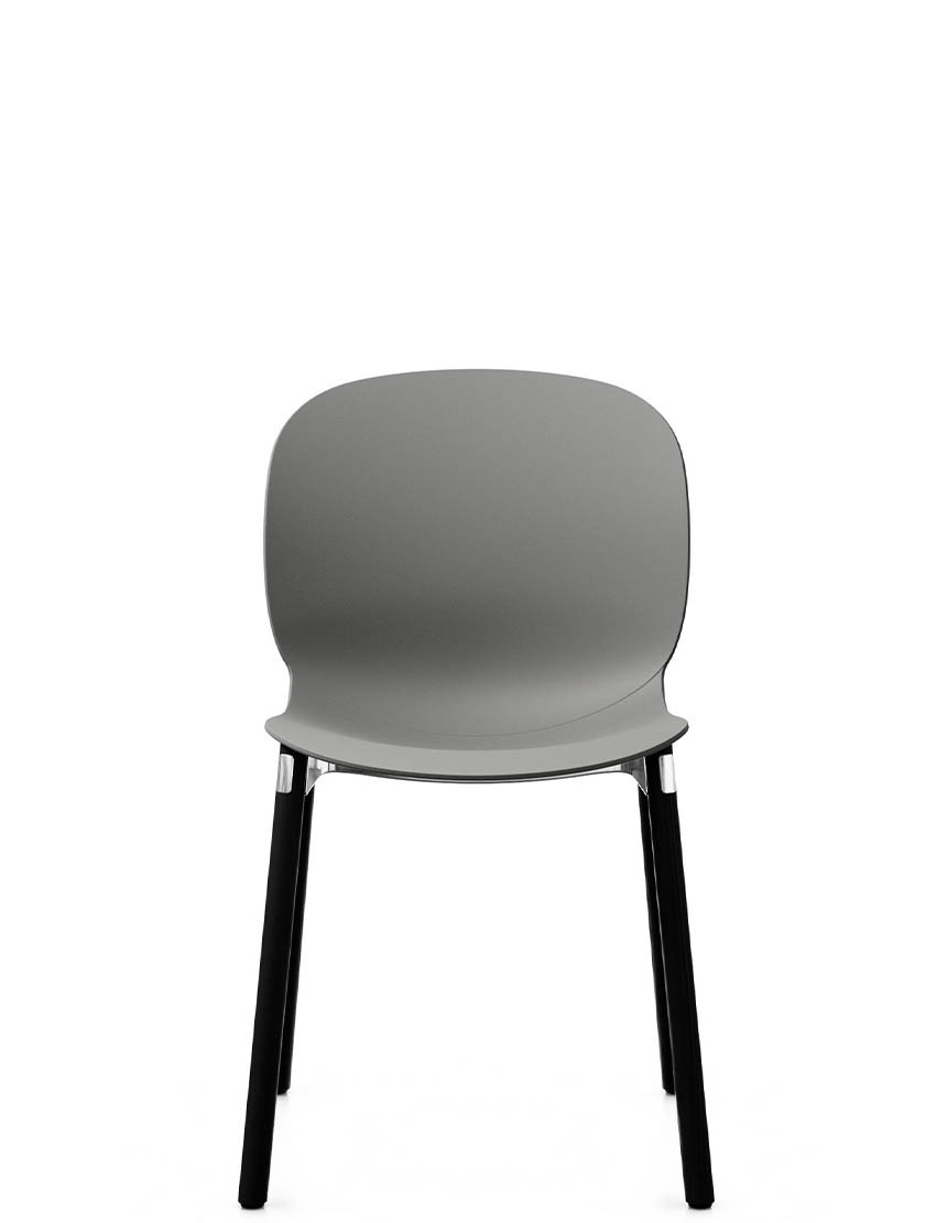 Крісло PROFIM NOOR WOODEN LEGS 6080 GLAY, DARK ASH