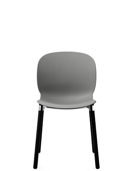 Крісло PROFIM NOOR WOODEN LEGS 6080 GLAY, DARK ASH