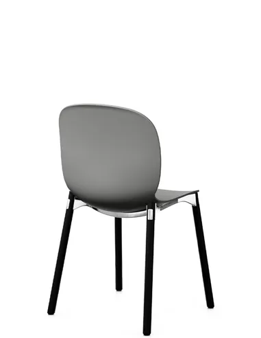 Крісло PROFIM NOOR WOODEN LEGS 6080 GLAY, DARK ASH