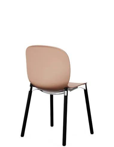 Крісло PROFIM NOOR WOODEN LEGS 6080 CORAL, DARK ASH