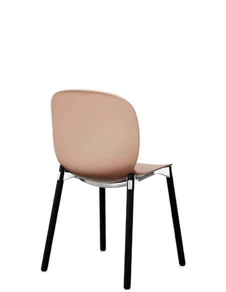 Крісло PROFIM NOOR WOODEN LEGS 6080 CORAL, DARK ASH