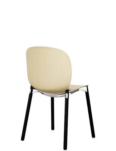 Крісло PROFIM NOOR WOODEN LEGS 6080 STRAW, DARK ASH