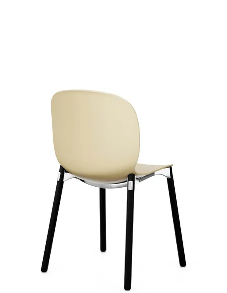 Крісло PROFIM NOOR WOODEN LEGS 6080 STRAW, DARK ASH