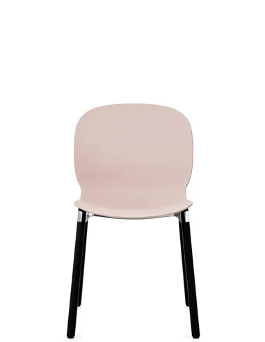 Кресло PROFIM NOOR WOODEN LEGS 6080 ROSE, DARK ASH