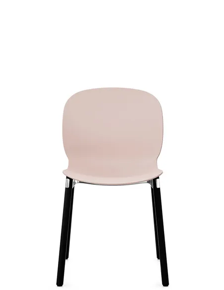 Кресло PROFIM NOOR WOODEN LEGS 6080 ROSE, DARK ASH