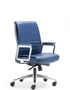 Крісло VAGHI MODUS 154DX шкіряне, із середньою спинкою