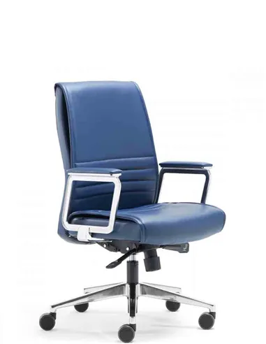 Крісло VAGHI MODUS 154DX шкіряне, із середньою спинкою