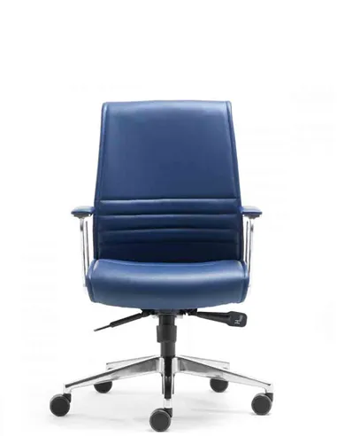 Крісло VAGHI MODUS 154DX шкіряне, із середньою спинкою