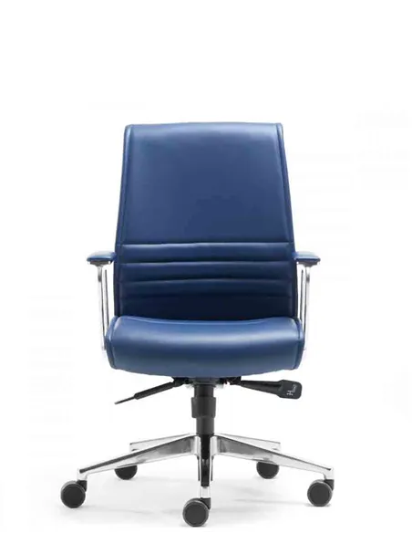 Крісло VAGHI MODUS 154DX шкіряне, із середньою спинкою